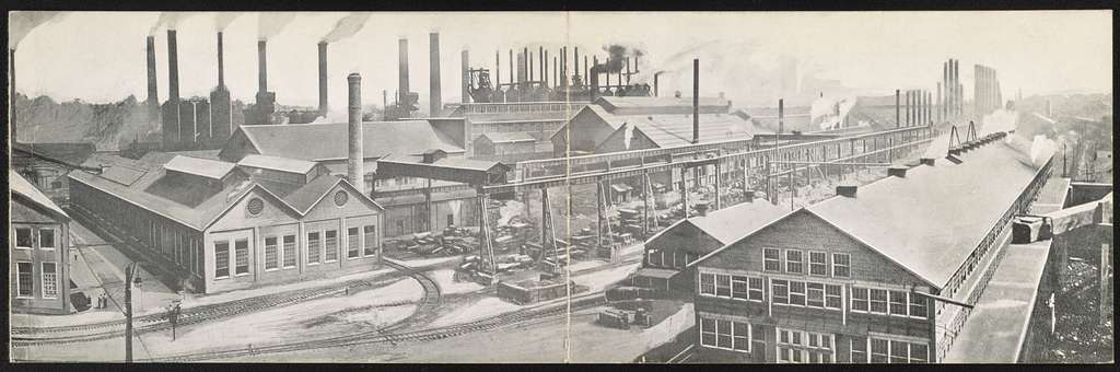 Bethlehem Steel Factories circa 1912